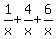 1%2Fx%2B4%2Fx%2B6%2Fx