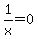 1%2Fx=0