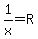 1%2Fx=R