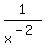 1%2Fx%5E%28-2%29
