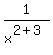 1%2Fx%5E%282%2B3%29