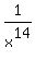 1%2Fx%5E14