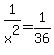 1%2Fx%5E2+=+1%2F36
