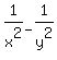 1%2Fx%5E2+-+1%2Fy%5E2