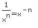 1%2Fx%5En=x%5E%28-n%29