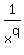1%2Fx%5Eq%29