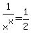 1%2Fx%5Ex+=+1%2F2