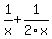 1%2Fx+%2B+1%2F2x