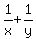 1%2Fx+%2B+1%2Fy