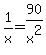 1%2Fx+=+90%2Fx%5E2