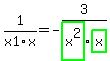 1%2Fx1%2Fx=-3%2Fhighlight_green%28+x%5E2+%29%2Fhighlight_green%28+x+%29
