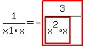 1%2Fx1%2Fx=-highlight_red%28+3%2F%28highlight_red%28+x%5E2%2Ax+%29%29+%29