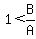 1%3CB%2FA