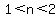 1%3Cn%3C2
