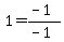 1=%28-1%29%2F%28-1%29