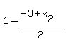 1=%28-3%2Bx%5B2%5D%29%2F2