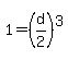 1=%28d%2F2%29%5E3