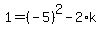 1=+%28-5%29%5E2-2%2Ak