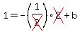 1=-%281%2Fcross%282%29%29cross%282%29%2Bb