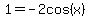 1=-2cos%28x%29