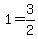 1=3%2F2