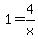 1=4%2Fx
