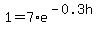 1=7%2Ae%5E%28-0.3h%29
