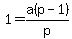 1=a%28p-1%29%2Fp