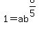 1=ab%5E%288%2F5%29