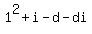1%5E2%2Bi-d-di