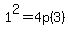 1%5E2=4p%283%29