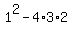 1%5E2-4%2A3%2A2