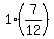 1+%287%2F12%29