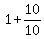 1+%2B+10%2F10
