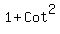 1+%2B+Cot%5E2