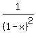 1+%2F+%281-x%29%5E2