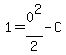 1+=+0%5E2%2F2+-+C