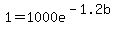 1+=+1000e%5E%28-1.2b%29