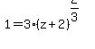 1+=+3%28z%2B2%29%5E%282%2F3%29