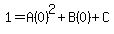 1+=+A%280%29%5E2+%2B+B%280%29%2BC