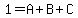 1+=+A%2BB%2BC