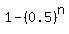 1+-+%280.5%29%5En