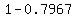 1+-+0.7967