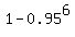 1+-+0.95%5E6
