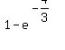 1+-+e%5E%28-4%2F3%29