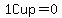 1+Cup++=+0.25+qt