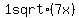 1+sqrt%287x%29