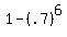 1-%28.7%29%5E6