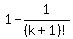 1-1%2F%28k%2B1%29%21