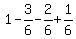 1-3%2F6-2%2F6%2B1%2F6